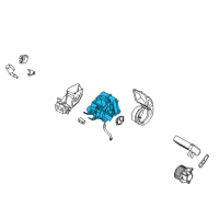 OEM Nissan EVAPORATOR Diagram - 27411-ZQ00A