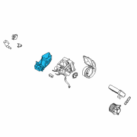 OEM Infiniti QX56 Case-Cooling Unit Diagram - 27415-ZQ00A