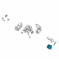 OEM Infiniti QX56 BLOWERASSY-Rear Diagram - 27375-ZC30A