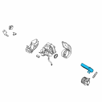 OEM Infiniti Core Assembly Rear Heater Diagram - 27325-ZQ00A