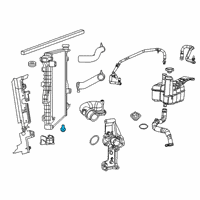 OEM Jeep Wagoneer Radiator Diagram - 68442830AA