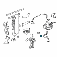 OEM 2005 Dodge Ram 2500 Seal-THERMOSTAT Diagram - 5086740AA