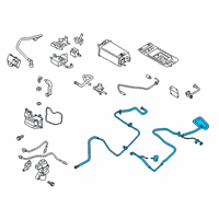 OEM 2014 Ford Fusion Tube Assembly Diagram - DG9Z-9D661-C