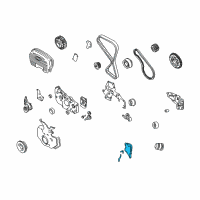 OEM 2001 Kia Optima Cover Assembly-Timing Belt Diagram - 2133038014