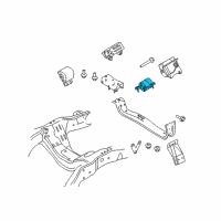 OEM Ford F-350 Super Duty Mount Diagram - 7C3Z-6038-CA