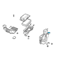 OEM Saturn Ion Seal, Front Intake Air Duct Diagram - 22679621