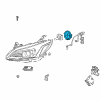 OEM 2019 Buick LaCrosse Ballast Diagram - 26208457