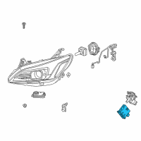 OEM Buick Control Module Diagram - 26700023