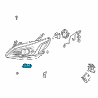 OEM 2018 Buick LaCrosse Control Module Diagram - 26667674