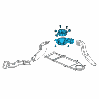 OEM Honda Fan Assy., Charge Cooling (Dc-Dc) Diagram - 1J820-5K0-003