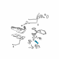 OEM 2007 Pontiac G5 Fuel Pump Kit Diagram - 19167186