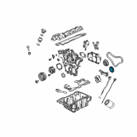 OEM 2006 Buick Rendezvous Crankshaft Gear Diagram - 12590921