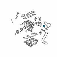 OEM 2004 Buick Rendezvous Intermediate Gear Diagram - 12597414