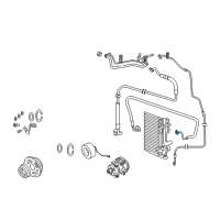 OEM 2008 Dodge Challenger Seal Diagram - 5073612AB