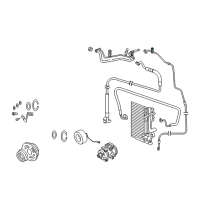 OEM 2005 Chrysler 300 Cap-A/C Charge Valve Diagram - 5101913AA