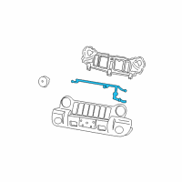 OEM 2003 Jeep Liberty Wiring-HEADLAMP Diagram - 55155946AA