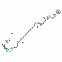 OEM 2022 Ram 1500 TUBE/HOSE-Supply & Return Diagram - 68309845AA