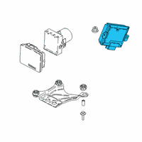 OEM 2016 BMW 750i CONTROL UNIT FOR SAS Diagram - 34-50-6-896-987