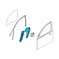 OEM BMW 750Li Front Right Door Window Regulator Diagram - 51-33-7-202-480