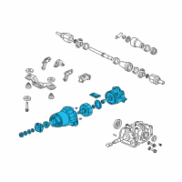 OEM Honda CR-V Case Kit, T.C.D. Diagram - 41011-P6R-326