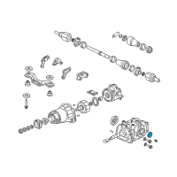 OEM Honda Accord Crosstour Oil Seal (35X50X8.5) (Nok) Diagram - 91203-PWT-003