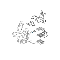 OEM GMC Savana 1500 Seat Switch Diagram - 25745531