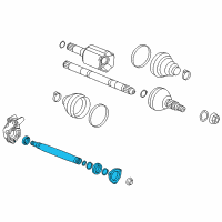 OEM 2016 Chevrolet Malibu Limited Housing Asm, Rear Axle Diagram - 19210264