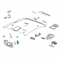 OEM 2017 Chevrolet Colorado Lens Diagram - 23473618