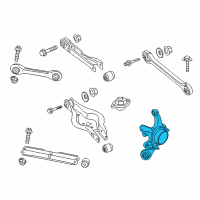 OEM BMW X1 Wheel Carrier, Rear Left Diagram - 33-32-6-788-049