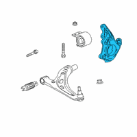 OEM 2021 Cadillac XT6 Knuckle Diagram - 84560118