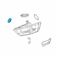 OEM Dodge Lamp-Reading Diagram - 1AN73DW1AB