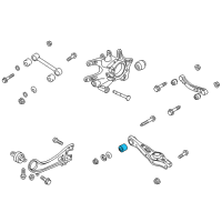 OEM 2015 Hyundai Santa Fe Sport Bush-Rear Suspension Arm Diagram - 55215-2W000