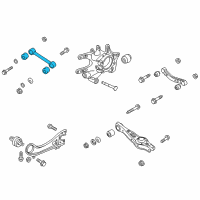 OEM 2017 Hyundai Santa Fe Sport Arm Assembly-Rear Assist Diagram - 55250-2W650