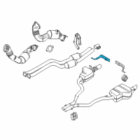 OEM 2016 BMW Z4 Bracket, Rear Silencer, Rear Right Diagram - 18-20-7-586-744
