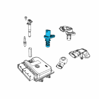 OEM 2017 Jeep Renegade Sensor-Crankshaft Position Diagram - 68070490AB