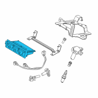 OEM 2018 Ford Police Interceptor Utility ECM Diagram - GB5Z-12A650-HANP