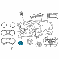 OEM 2011 Dodge Journey Switch-HEADLAMP Diagram - 56046258AD