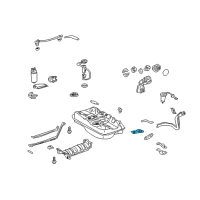 OEM Lexus ES330 Support, Fuel Tank Filler Pipe, NO.3 Diagram - 77218-33060