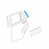 OEM 2014 Jeep Compass APPLIQUE-C Pillar Diagram - 5116391AA