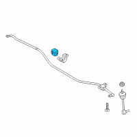 OEM 2017 Kia K900 Bush-Rear Stabilizer Diagram - 555133T000