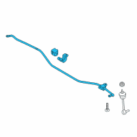 OEM 2016 Kia K900 Bar Assembly-Rr STABILIZ Diagram - 555103T000SJ