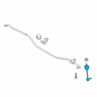 OEM Kia K900 Link Assembly-Rear STABI Diagram - 548303N100