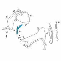 OEM 2020 Cadillac XT5 Shield Diagram - 84211781