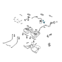 OEM 2011 Ford Mustang Fuel Gauge Sending Unit Diagram - BR3Z-9A299-B