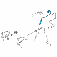 OEM BMW 530i xDrive Oxygen Sensor Diagram - 11-78-8-631-047