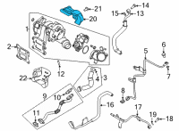 OEM Kia Sorento Protector-Heat Diagram - 285252M800