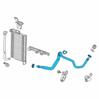 OEM 2015 Chevrolet Camaro Inlet Hose Diagram - 23447606