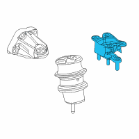 OEM 2021 Lexus LC500h INSULATOR, Engine Mounting Diagram - 12371-31420