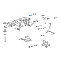OEM 2014 Buick Enclave Adjust Bolt Diagram - 11610267