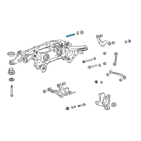 OEM 2010 Buick Enclave Adjust Bolt Diagram - 11610267